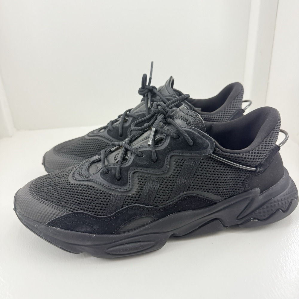 Adidas Originals Ozweego Mens 14 Black Reflective Running Shoes EE6999 Sneakers